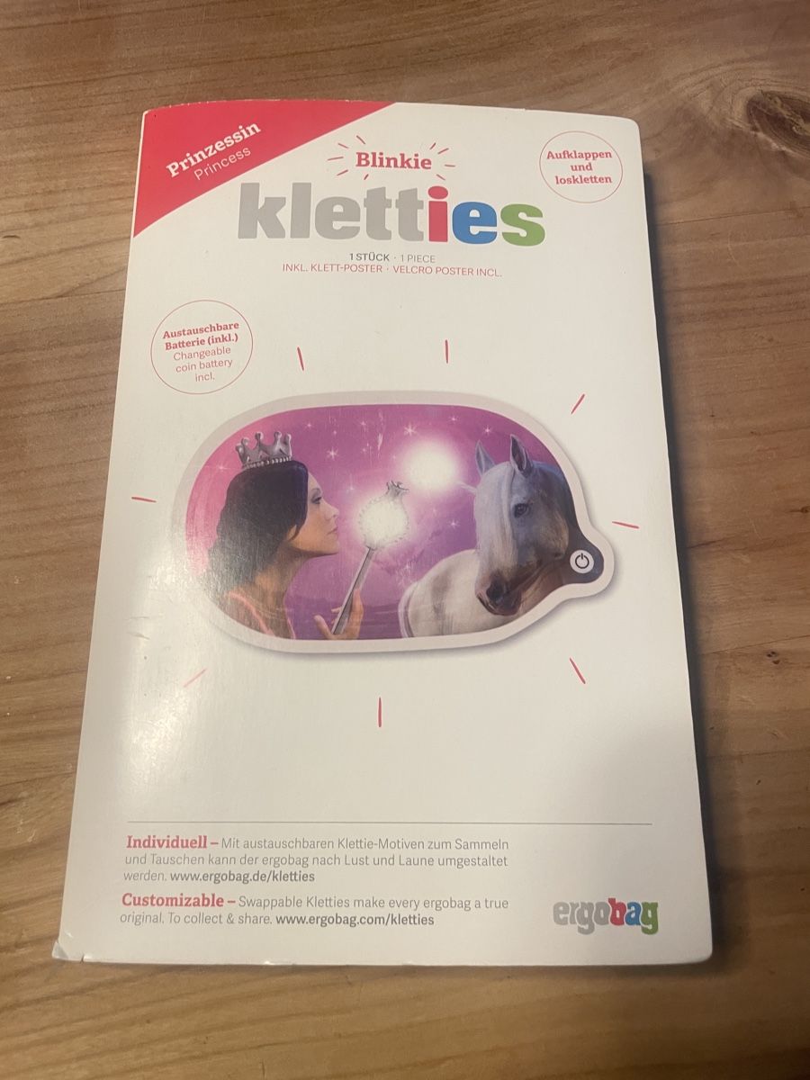 Ergobag Borse & Zaini: Klettie Set mit Pferd, 4 Teile, neuwertig – Usato da Windisch venduto da LizaSimpson