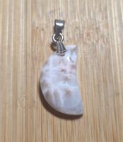 Thomsonit /Pink Larimar Anhänger an Metallöse B
