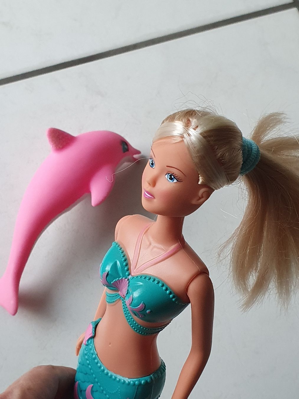 Bambole: Meerjungfrau mit Delfin – Usato da Erlinsbach SO venduto da Lea030 2