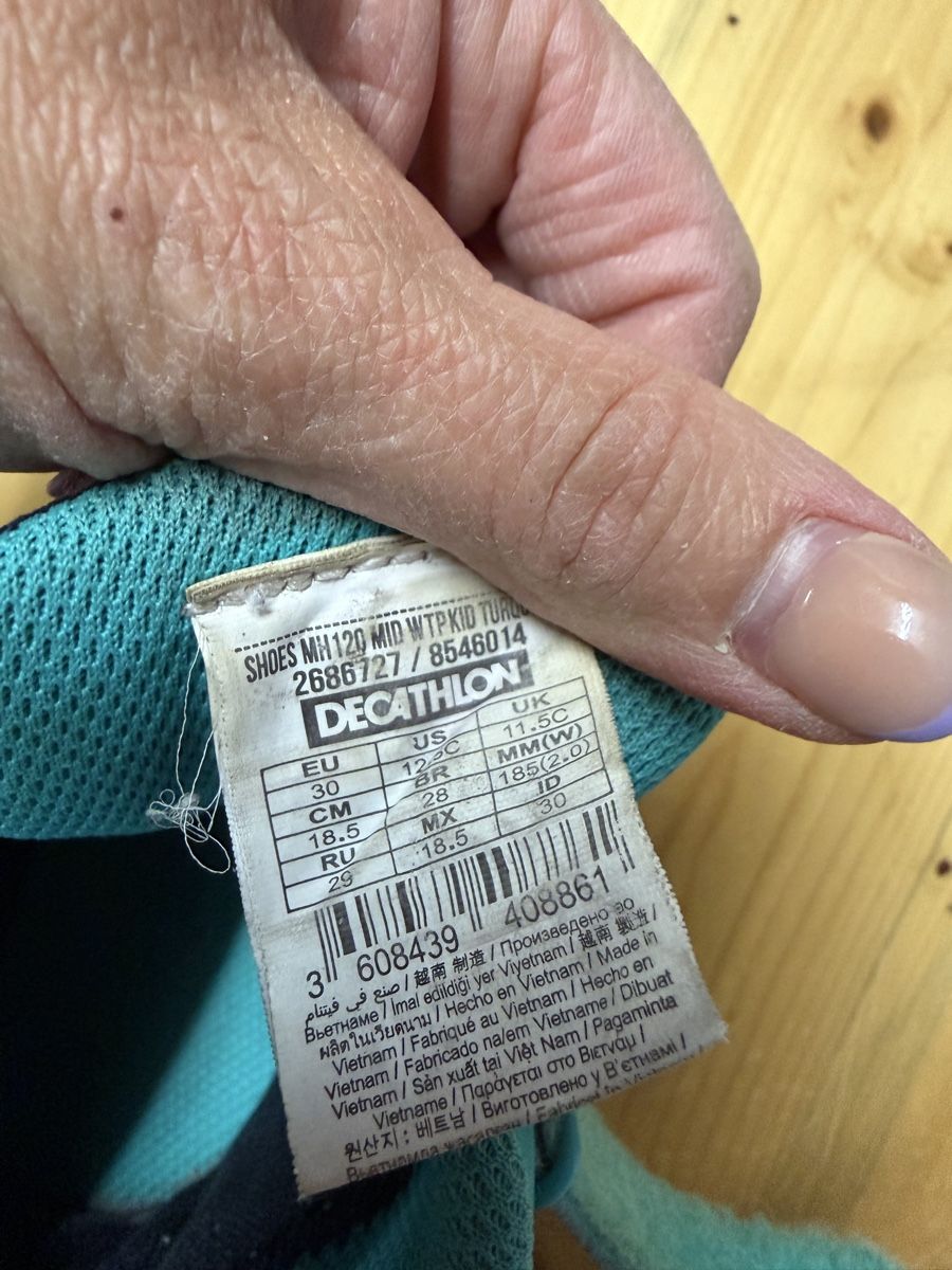 Decathlon Chaussures garçon: Quechua Wanderschuhe, Gr. 29 – D'occasion à Mosnang par Dojajolele 3