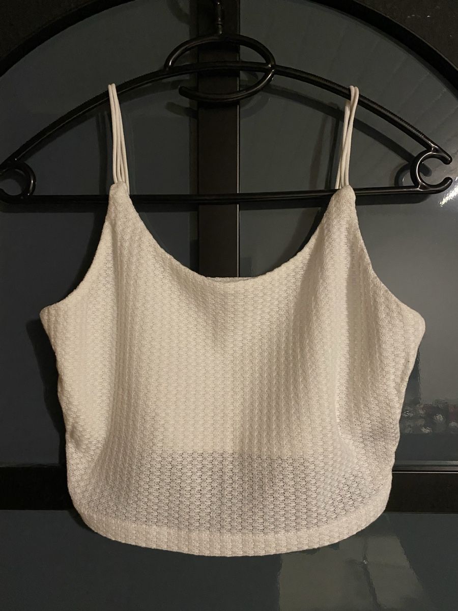 Shein Top: Weisses Sommer Top, Grösse 36/S – Nuovo (secondo la descrizione) da Sitterdorf venduto da SecondHandRe