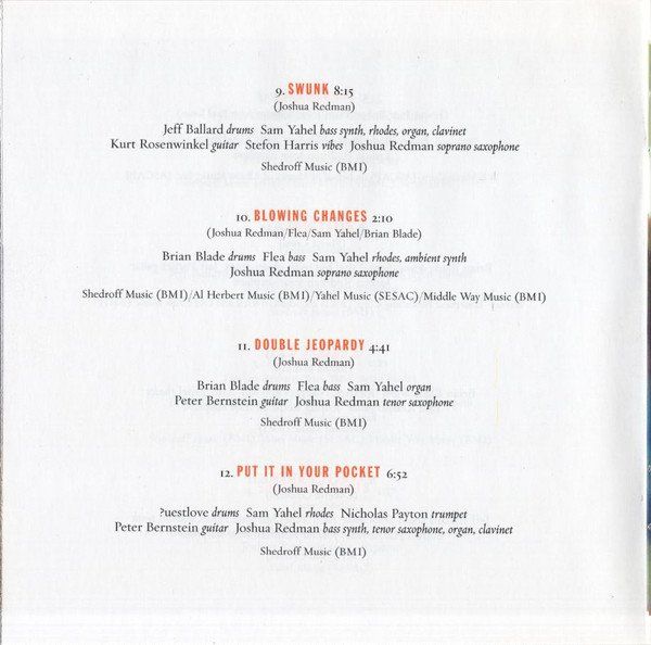 CDs: Joshua Redman Plastic Band MOMENTUM  Meshell Ndegeocello CD – Gebraucht aus Kandergrund von Sososo 1