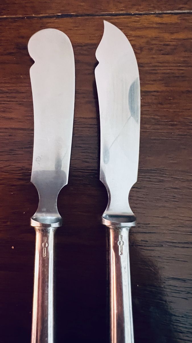 Set di posate: Butter-Käsemesser – Nuovo (secondo la descrizione) da Reinach BL venduto da Cipolata 2