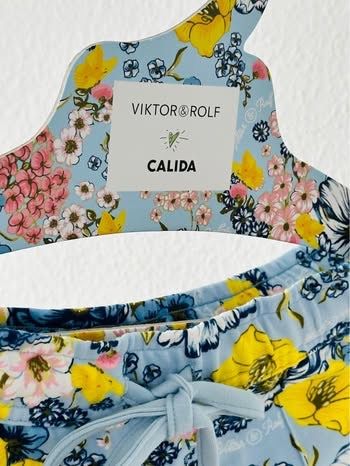 Calida Tops: Calida Viktor & Rolf Bustier mit Blumenmuster Grösse S – Neu und originalverpackt aus Meggen von AuDa17 2