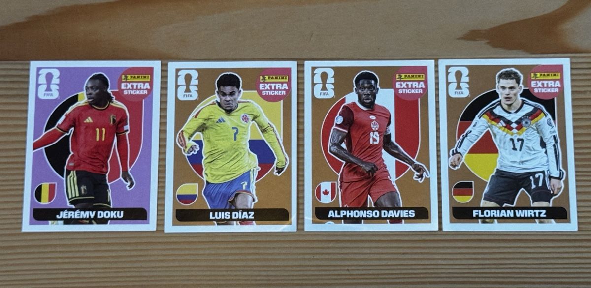 Panini Carte collezionabili: Panini Fifa WM 2026 - Extra Sticker – Nuovo (secondo la descrizione) da Russikon venduto da TCE_9