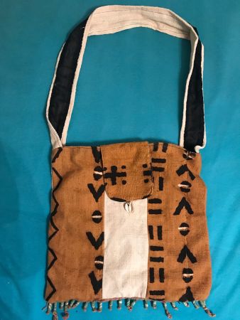 Bogolan-Tasche aus Burkina Faso (Afrika)