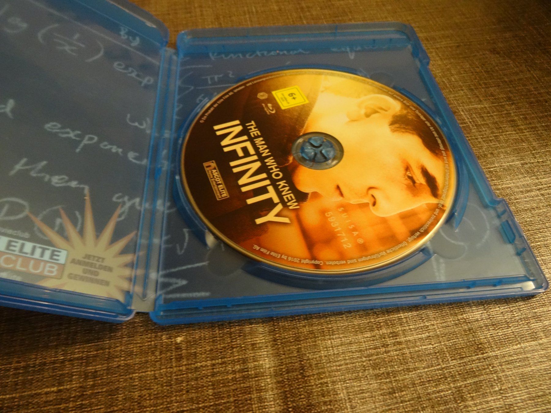 Alle DVDs: Blu-ray The Man Who Knew Infinity – Gebraucht aus Olten von Disc-Verkauf 1