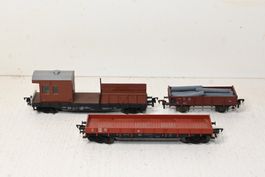 Güterwagen Roco + Fleischmann HO/DC ohne OVP