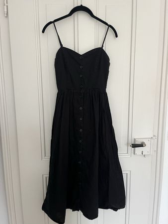Kleid schwarz H&M Groesse XS guter Zustand
