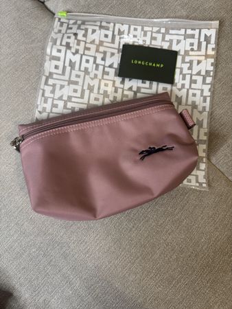 Longchamp Pochette in pink aus der Champion Kollektion