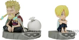ONE PIECE - Banpresto/Bandai - WCF - Sanji et Zeef 6cm
