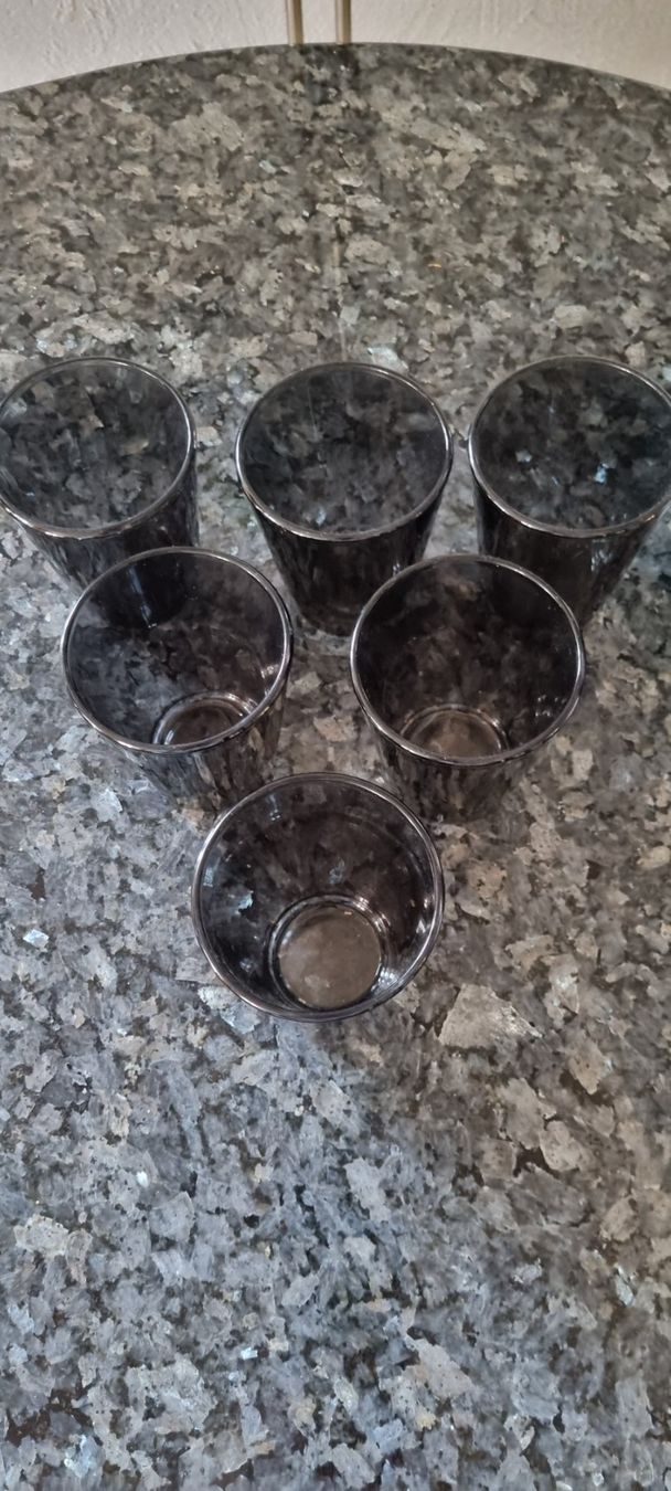 Bicchieri: 6 Gläser Glas blau neu – Nuovo (secondo la descrizione) da egliswil venduto da Maggy6 1