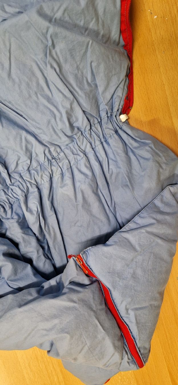 Sacchi a pelo: Blauer Daunenschlafsack mit Kapuze – Usato da Gasel venduto da sale65 3