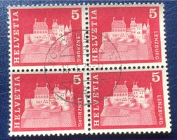 4 er Block Nr.412 mit Vollstempel Bern