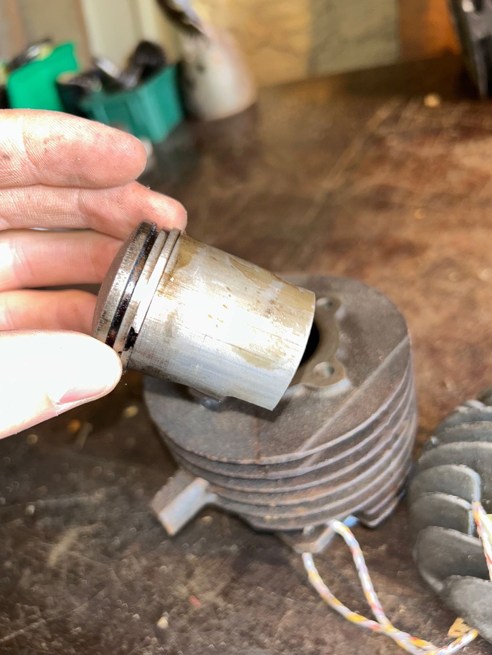 Vespa Tutti pezzi di ricambio per scooter: Vespa Roller Zylinderkit – Usato da Fahrni b. Thun venduto da berger_tuning34 1