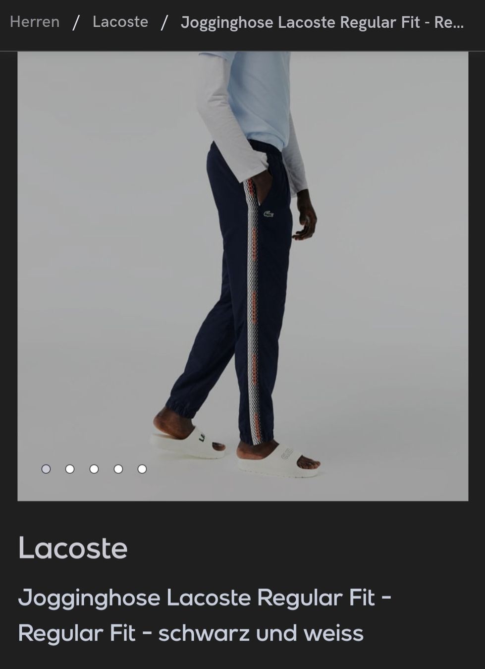 Lacoste Hosen: lacoste – Neu und originalverpackt aus Matten b. Interl von asi_y5cb 4