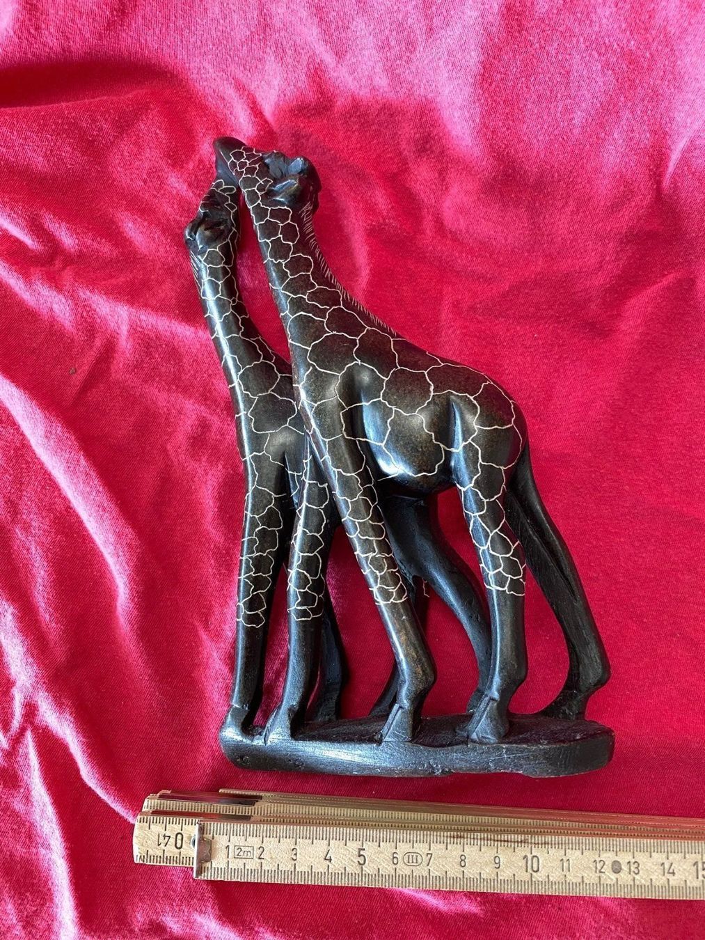 Sculture & Statue: Steinfigur 2 Giraffen Handarbeit – Usato da Affoltern am Albis venduto da Birdy8910 2