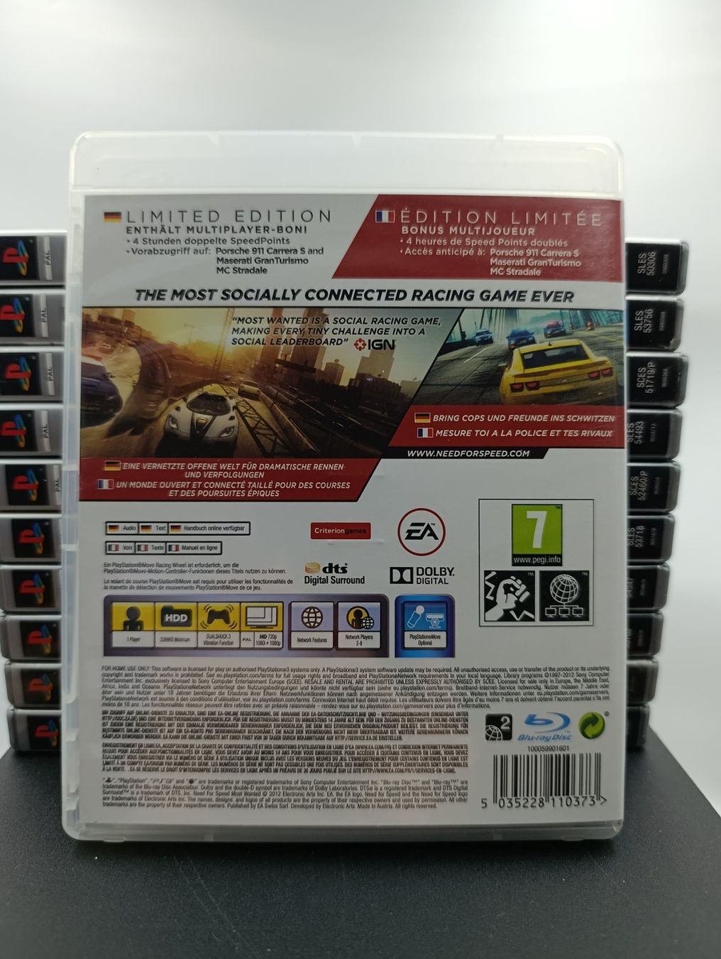 Sony Giochi: Need for Speed: Most Wanted - Limited Edition - PS3 – Usato da Wil SG venduto da Donaldus 1