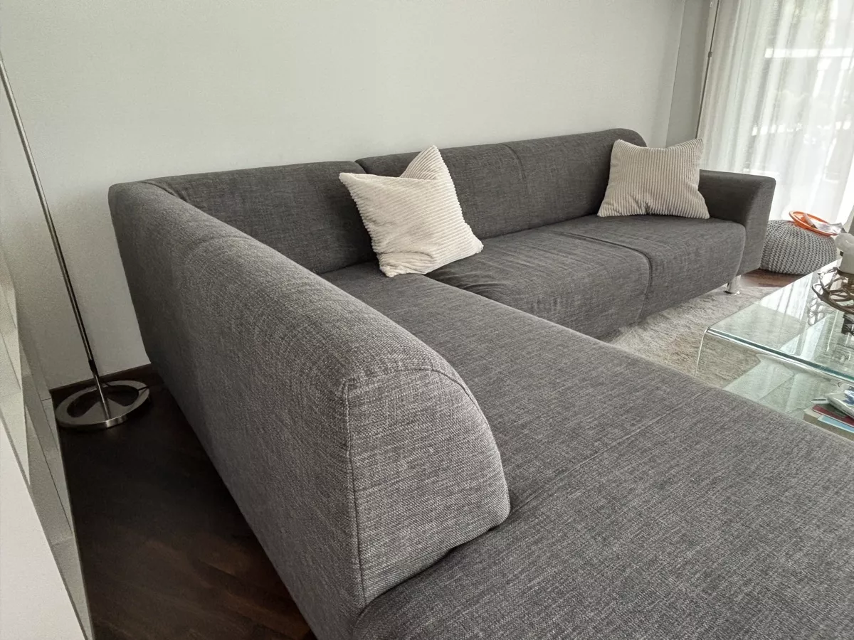 Sofas: Möbel Pfister Ecksofa / corner sofa grey – Gebraucht aus Au ZH von glovefish