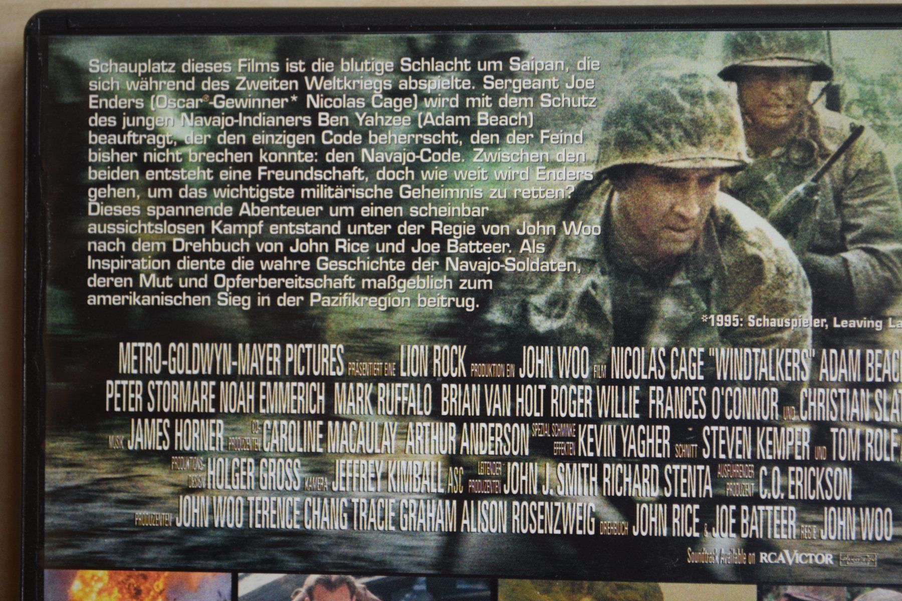 Tutti i DVDs: DVD: WINDTALKERS (42) – Usato da Reutigen venduto da DONDON55 2