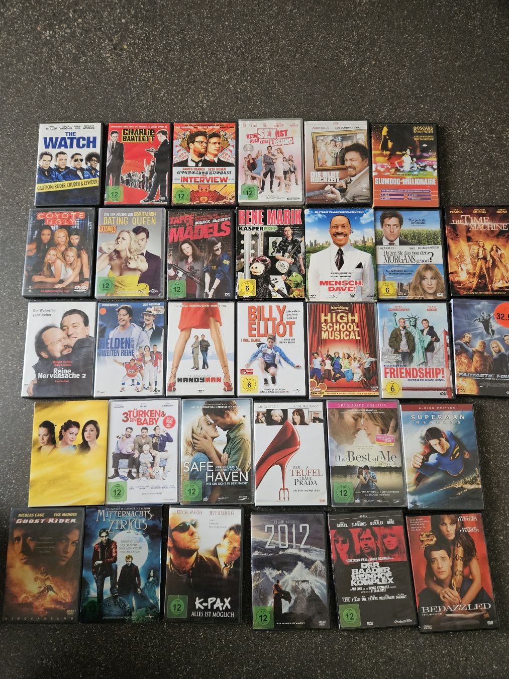 Tutti i DVDs: Diverse DVDs ab 12 Jahren  – Usato da Anwil venduto da tamoos