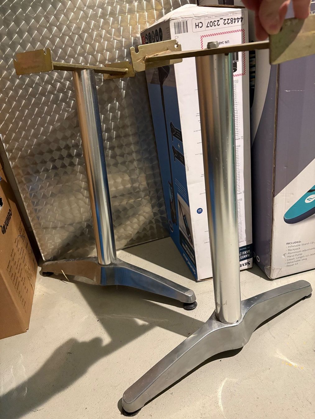 Tischset: Gartentisch / Balkontisch mit 4 Metallstühlen – Gebraucht aus Gattikon von RominaC_123 2