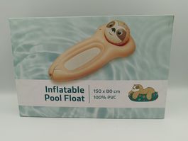 Faultier Pool Float Luftmatratze 150x80 cm - Neu/OVP