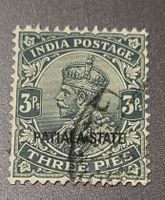 Indien - Patiala Staate 1932 alte briefmarke