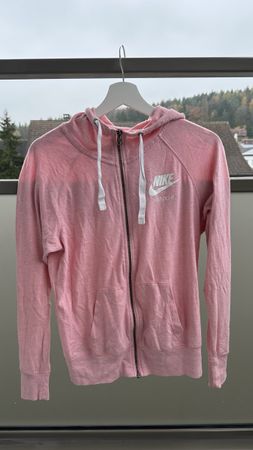 Rosa Nike Kapuzenjacke Grösse M