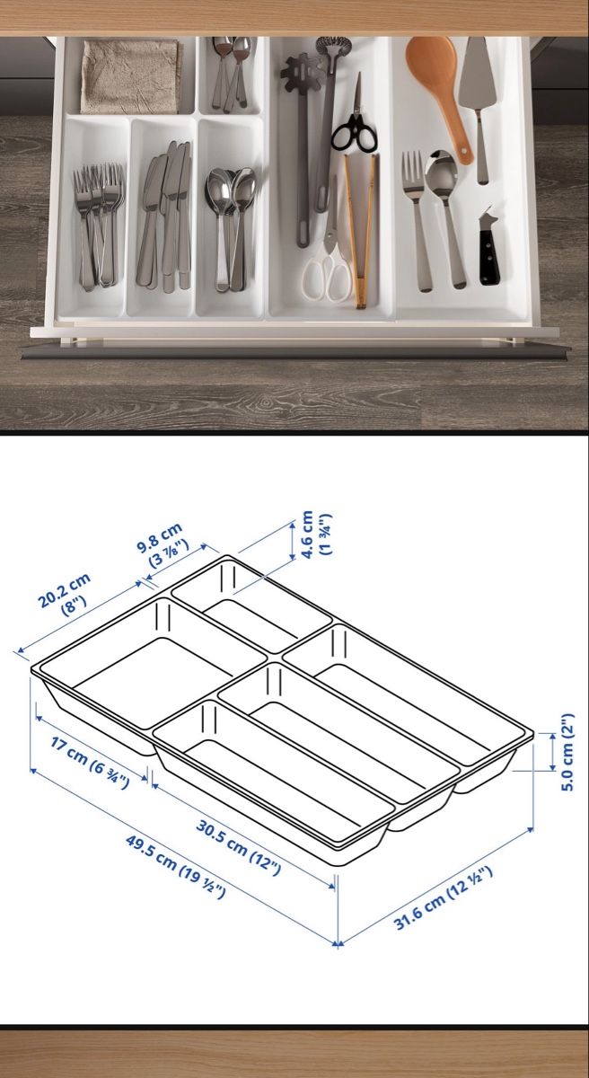 Ikea Komplettküchen: Besteckkasten weiss – Neu und originalverpackt aus Widen von nicole.87 1