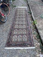 Seide Orientteppich -Handteppich (Nr: 433) 