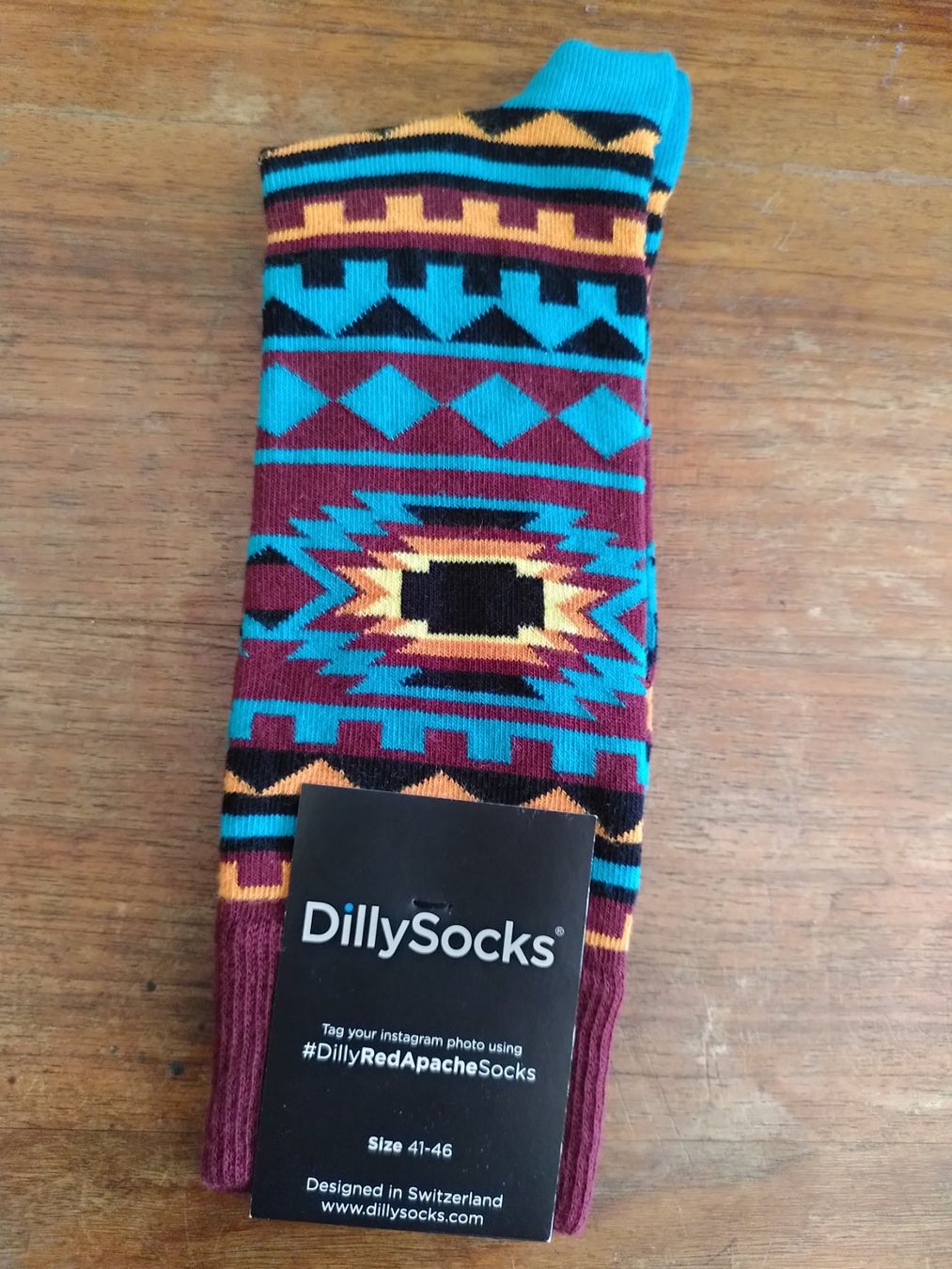Socken: DillySocks: Red Apache Gr. 41-46 – Neu (gemäss Beschreibung) aus Zürich von alessa88