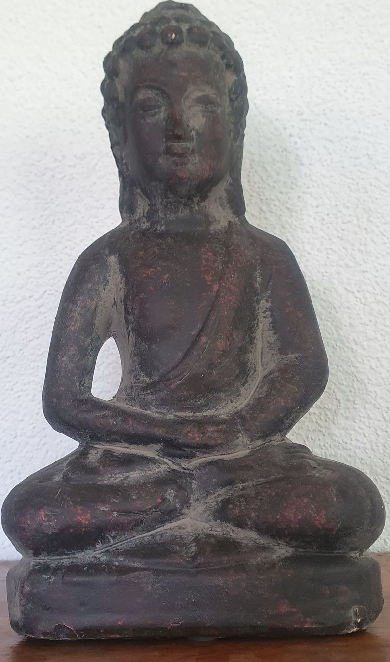 Tutte le decorazioni: Statuette Bouddha en céramique - Objet de collection unique – Nuovo e nell'imballaggio originale da Salavaux venduto da Gabest.25