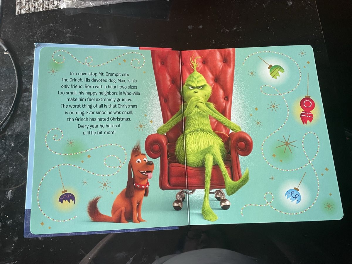 Giochi: The Grinch Book & Board Game Set – Nuovo e nell'imballaggio originale da Buttikon SZ venduto da trzurigo 2