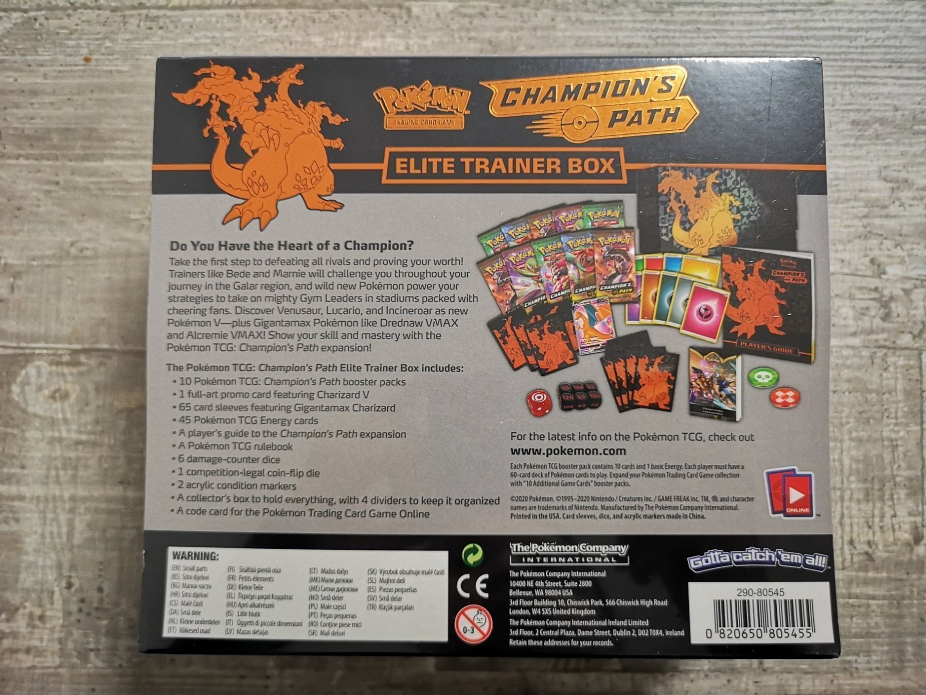Cartoline: Pokémon Champion's Path ETB 🇺🇲 – Nuovo e nell'imballaggio originale da Riehen venduto da _TheCollectorShop_ 1