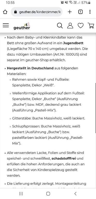 Betten: Abzugeben Kinderbett – Gebraucht aus Subingen von Goodseller79 3