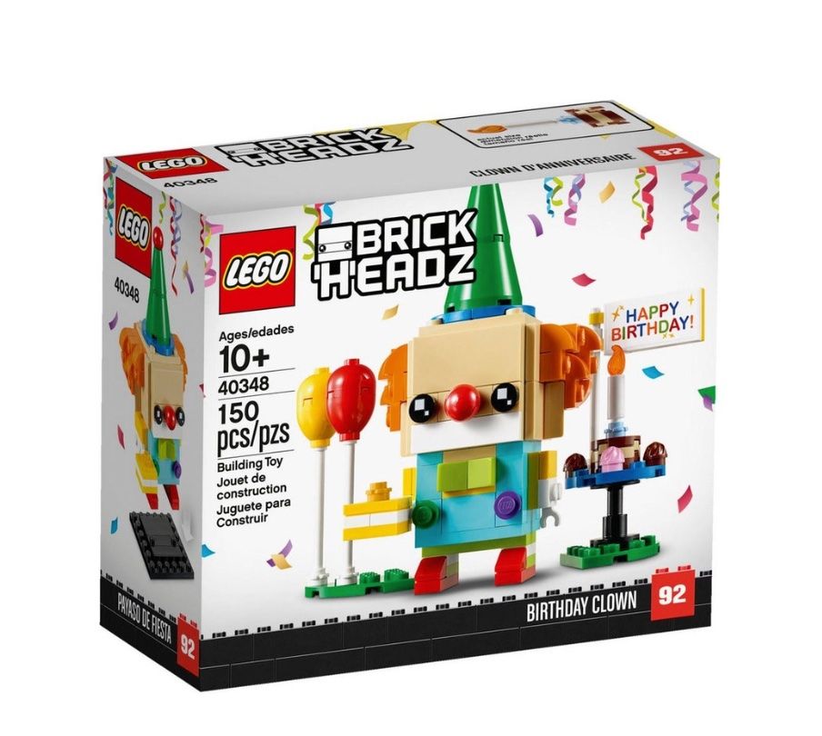 Lego Giocattoli: Lego Brick Headz - 40348 - Geburtstagsclown – Nuovo e nell'imballaggio originale da Basel venduto da Kunterbunt12