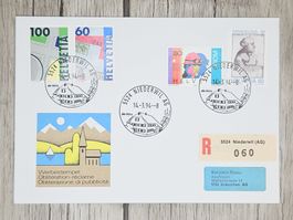 CL11 Enveloppe + Timbre Suisse 1994