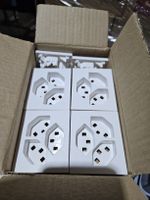 10 FLF Steckdosen 3 x T23 weiss neu in Originalverpackung