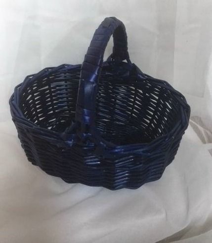 Blumenmädchen Korb Mit Strasssteinen - Eleganter Hochzeitskorb Für Blumenkinder