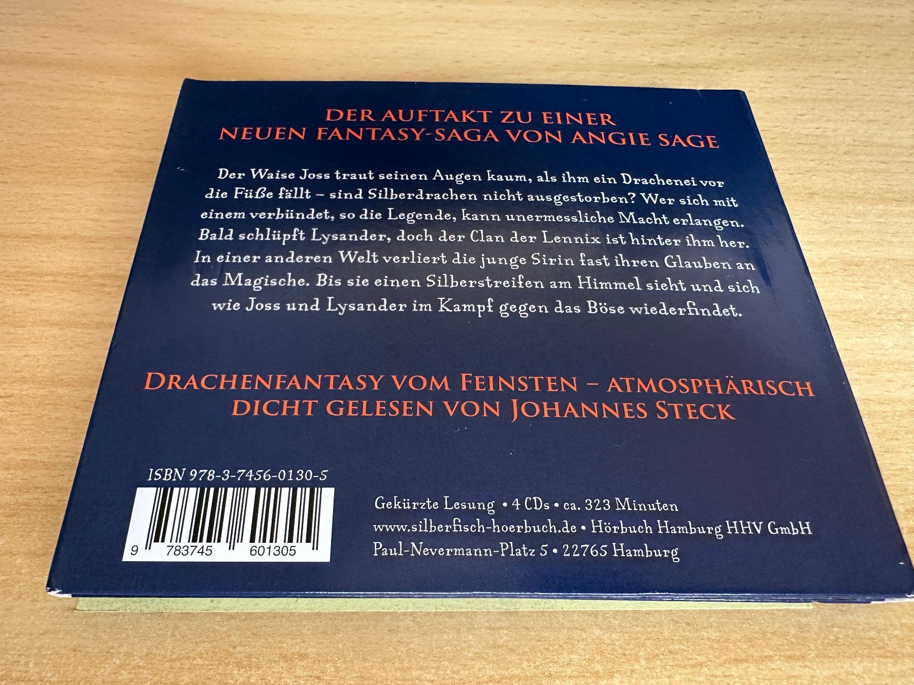 Hörbücher: Angie Sage - Silberdrache - 4 CD – Gebraucht aus Rikon im Tösstal von Alpenmutz 1