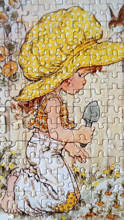 Puzzle Vintage Sarah Kay 196 Pièces Par Fx Schmid - Complet Et En Bon état, Boîte D'origine