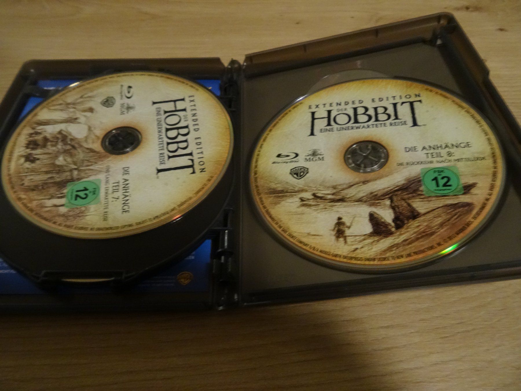 Alle DVDs: Der Hobbit - Eine unerwartete Reise Extended Edition Bluray – Gebraucht aus Olten von Disc-Verkauf 5