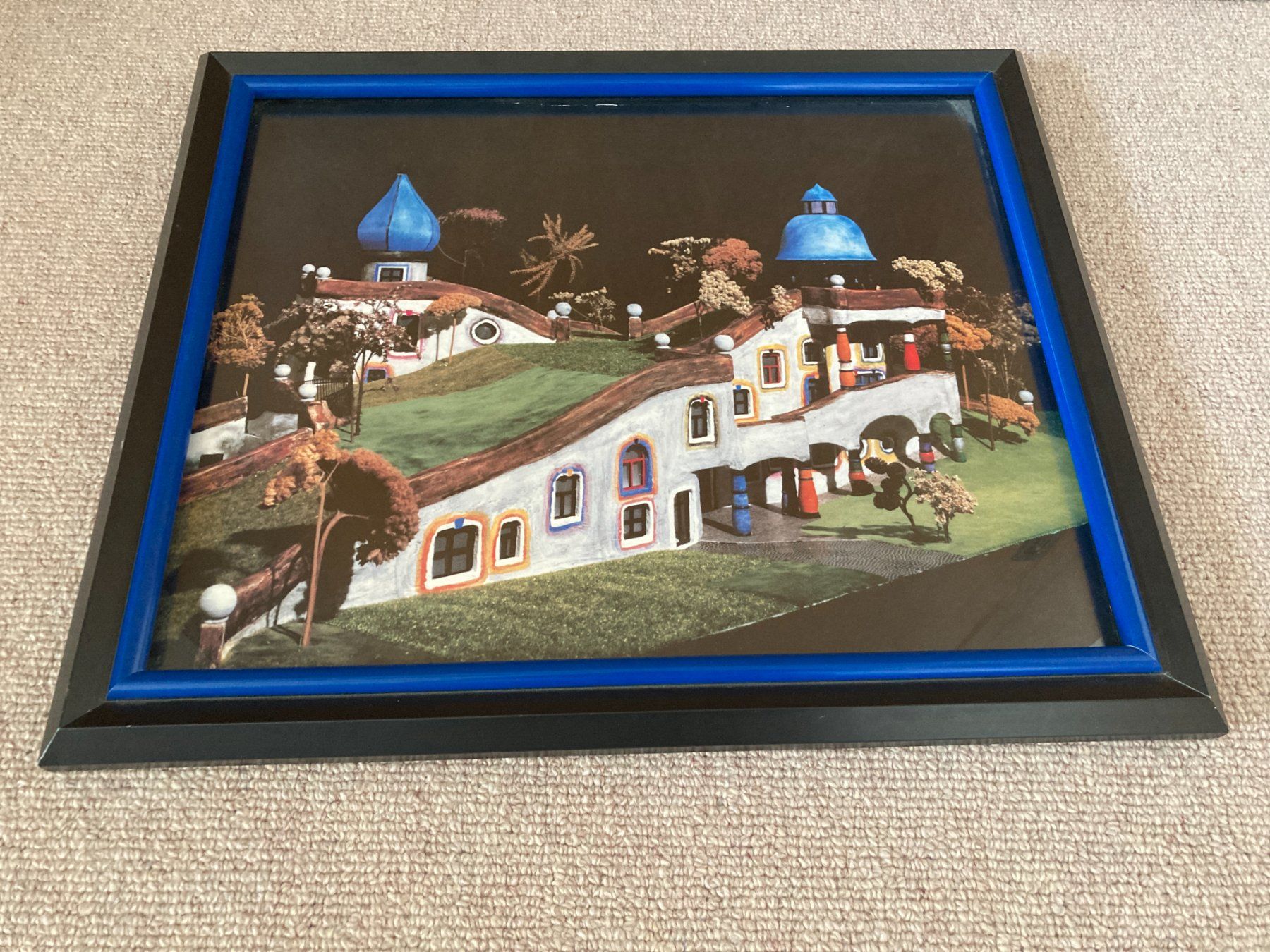 Posters & Illustrations: Gerahmtes Bild Hundertwasser – D'occasion à Wil SG par Pin05 1