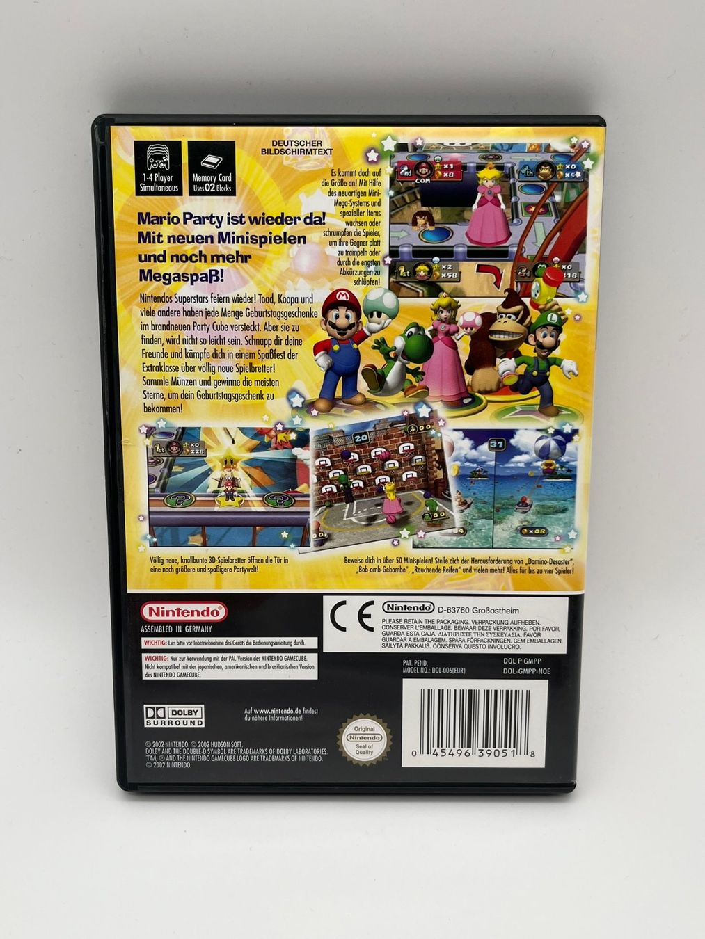 Nintendo Spiele: Mario Party 4 Gamecube OVP Pal Deutsch – Gebraucht aus St. Gallen von  1