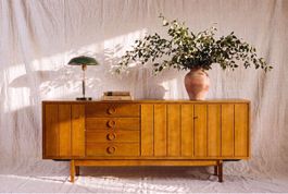 Woodtly AG Mid-Century Sideboard / Vintage Kommode / Schrank