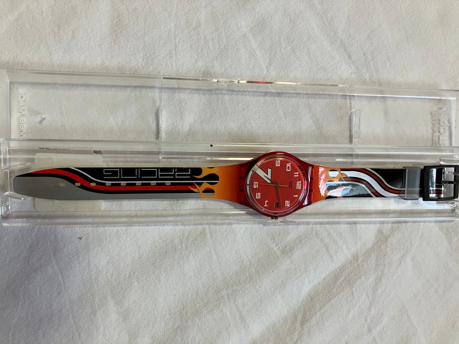 Swatch Orologi: Swatch Feuerwehr – Nuovo e nell'imballaggio originale da Schönenwerd venduto da Tomair 2