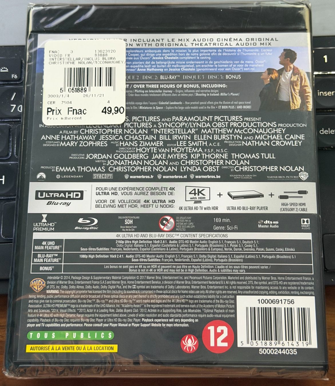 Alle DVDs: Interstellar (2014) - 4K Ultra HD + Blu-ray – Neu und originalverpackt aus Semsales von __Florian__ 2