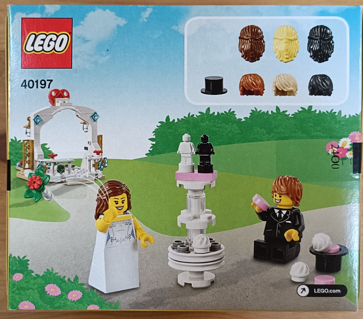 Lego Kit di costruzioni: LEGO 40197 Minifiguren-Hochzeit-Set – Nuovo e nell'imballaggio originale da Werthenstein venduto da Luzernerdeal 1