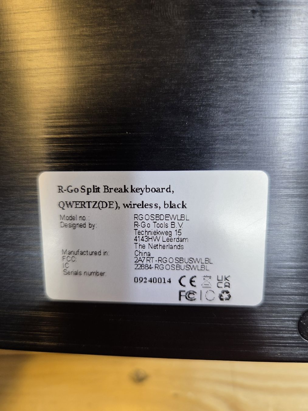 Tastaturen: R-Go Split Break Tastatur Wireless DE  – Gebraucht aus Zug von olx_5shp 4